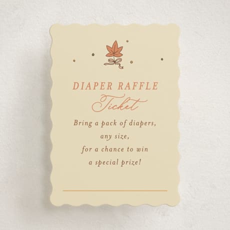 Mini Baby Shower Insert Cards