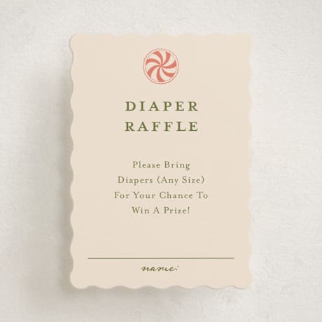 Mini Baby Shower Insert Cards