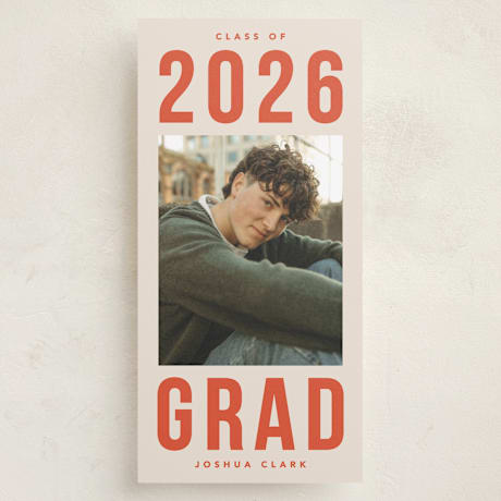 Tall Graduation Announcements