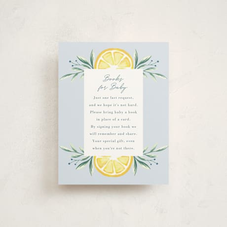 Baby Shower Insert Cards