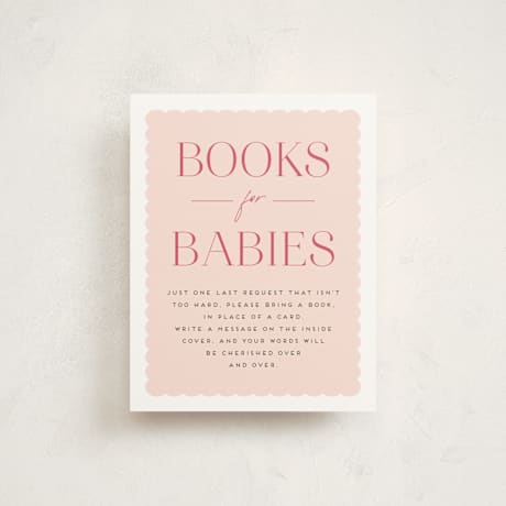 Baby Shower Insert Cards