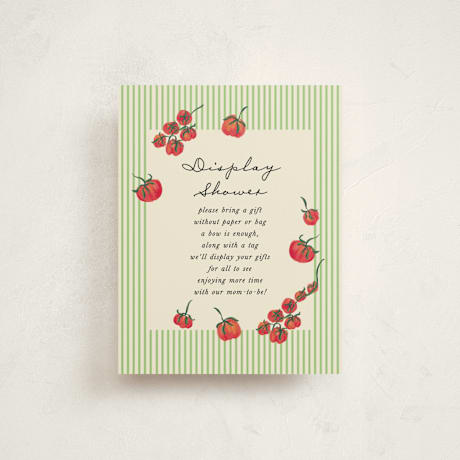 Baby Shower Insert Cards