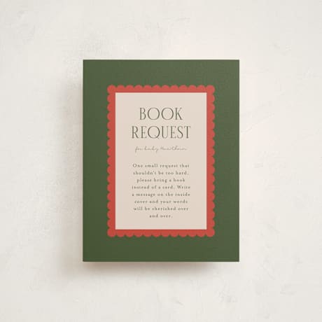 Baby Shower Insert Cards