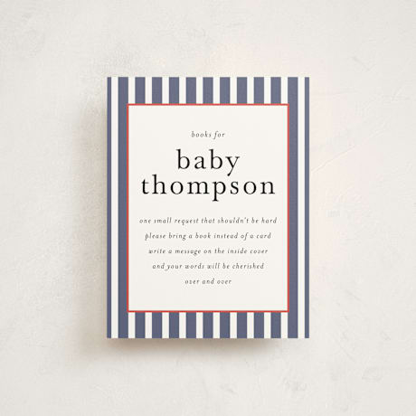 Baby Shower Insert Cards