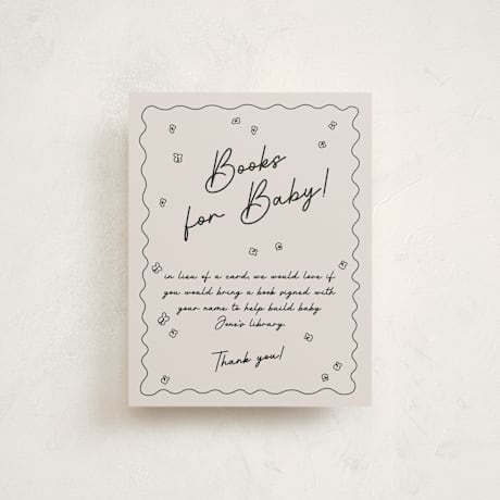 Baby Shower Insert Cards