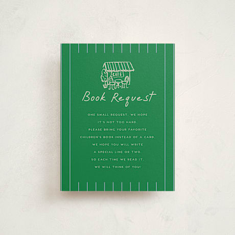 Baby Shower Insert Cards