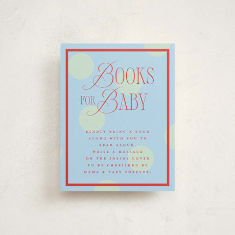 Baby Shower Insert Cards