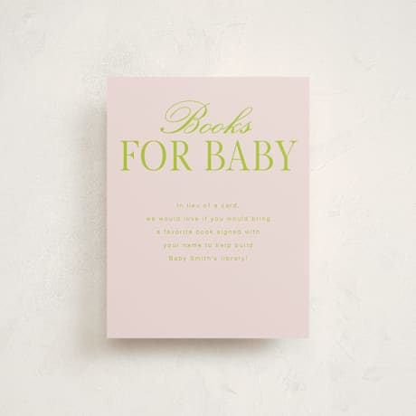Baby Shower Insert Cards