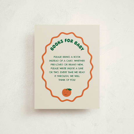 Baby Shower Insert Cards