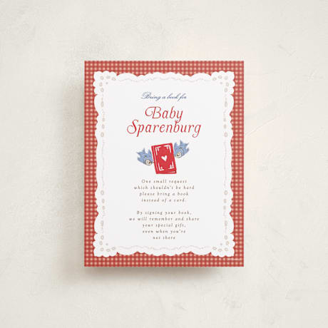 Baby Shower Insert Cards