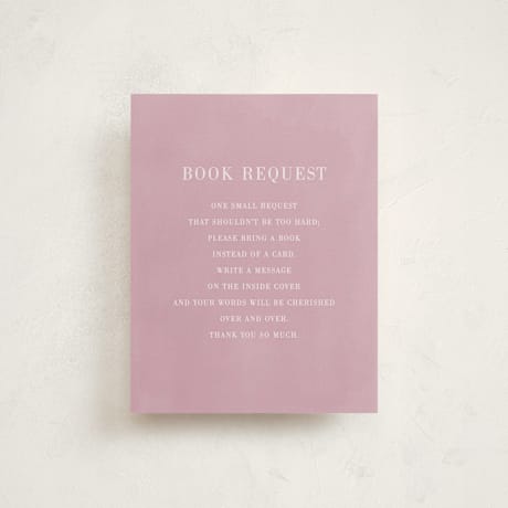 Baby Shower Insert Cards