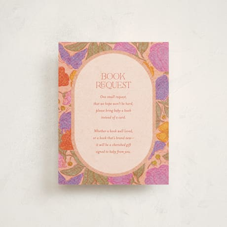 Baby Shower Insert Cards