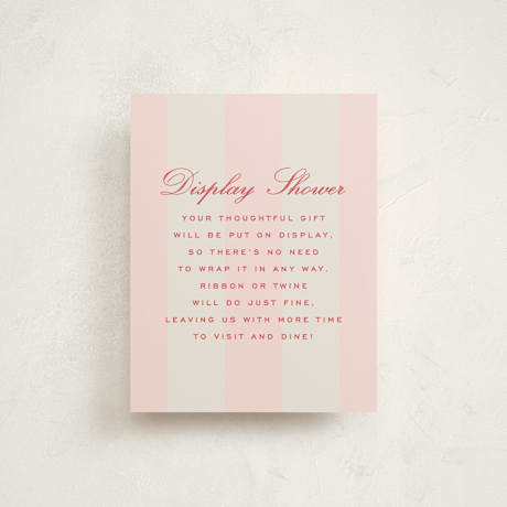 Baby Shower Insert Cards