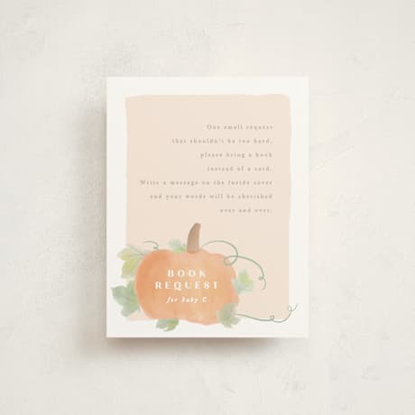 Baby Shower Insert Cards