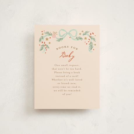 Baby Shower Insert Cards