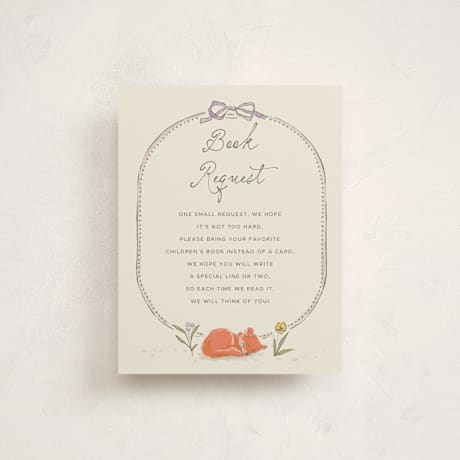 Baby Shower Insert Cards