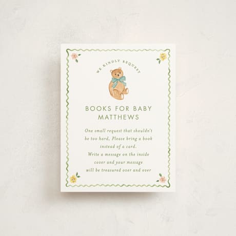 Baby Shower Insert Cards