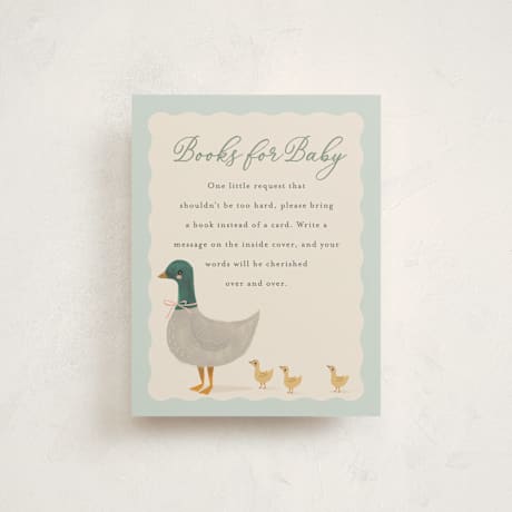 Baby Shower Insert Cards