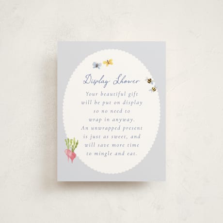 Baby Shower Insert Cards