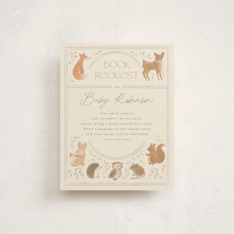 Baby Shower Insert Cards