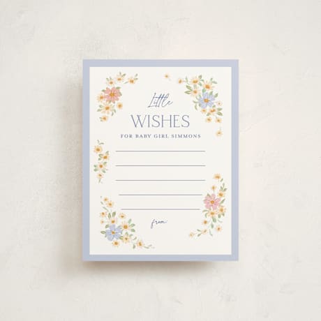 Baby Shower Insert Cards