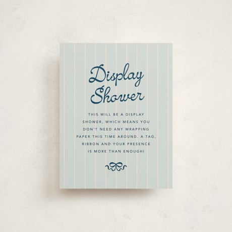 Baby Shower Insert Cards