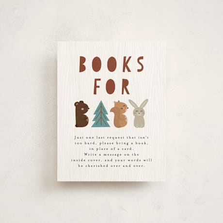 Baby Shower Insert Cards