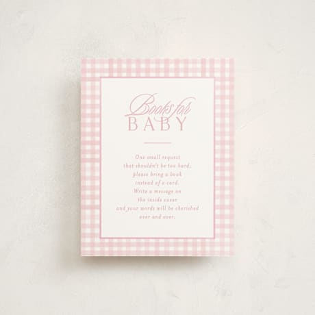 Baby Shower Insert Cards