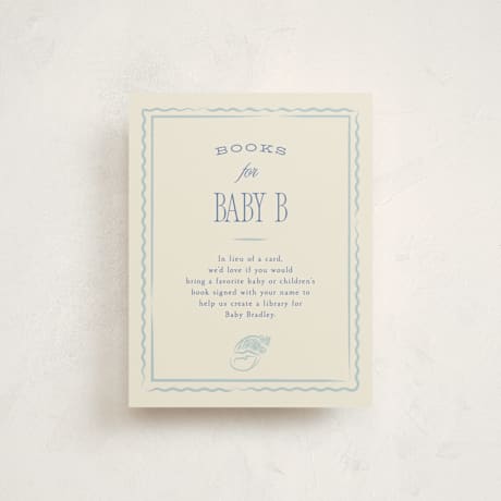 Baby Shower Insert Cards