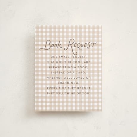 Baby Shower Insert Cards