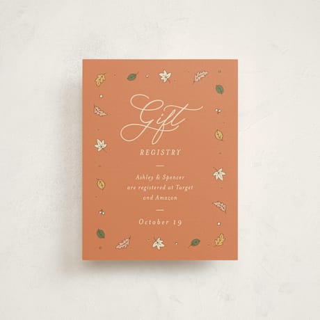 Baby Shower Insert Cards