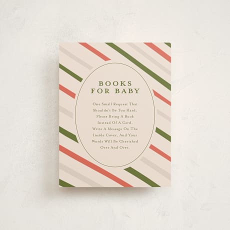 Baby Shower Insert Cards