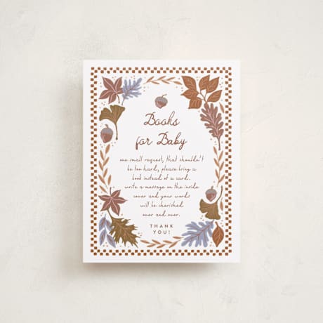 Baby Shower Insert Cards