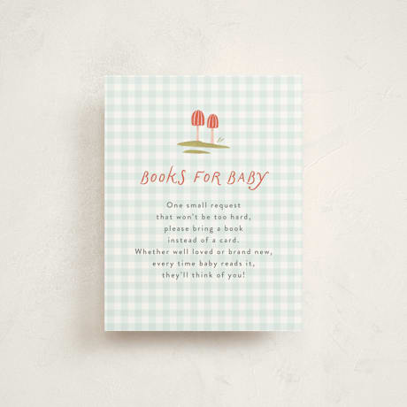 Baby Shower Insert Cards