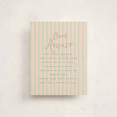 Baby Shower Insert Cards