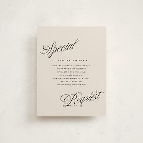 Baby Shower Insert Cards