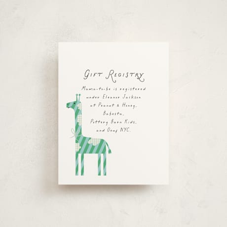 Baby Shower Insert Cards