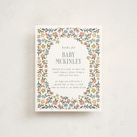 Baby Shower Insert Cards