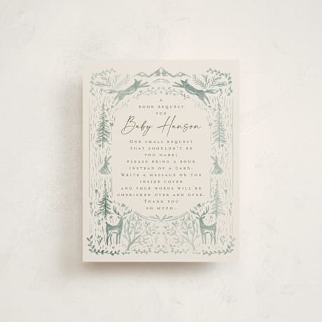 Baby Shower Insert Cards