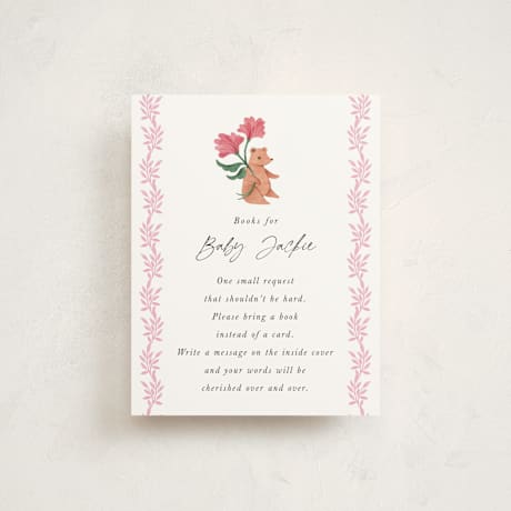 Baby Shower Insert Cards