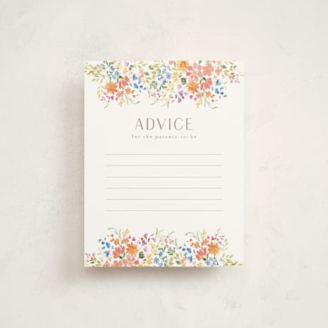 Baby Shower Insert Cards