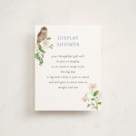 Baby Shower Insert Cards