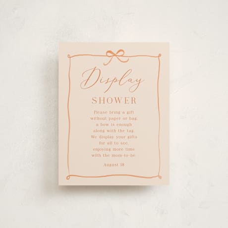 Baby Shower Insert Cards