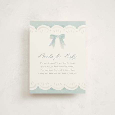 Baby Shower Insert Cards