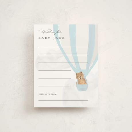 Baby Shower Insert Cards