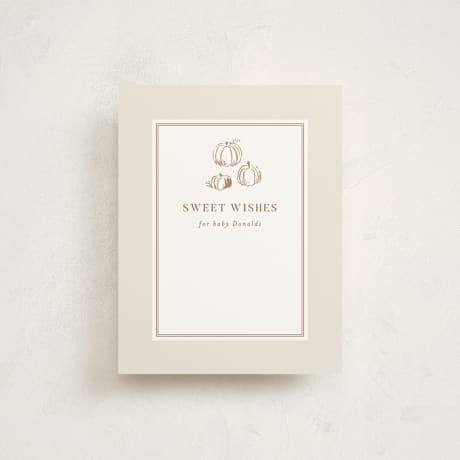 Baby Shower Insert Cards