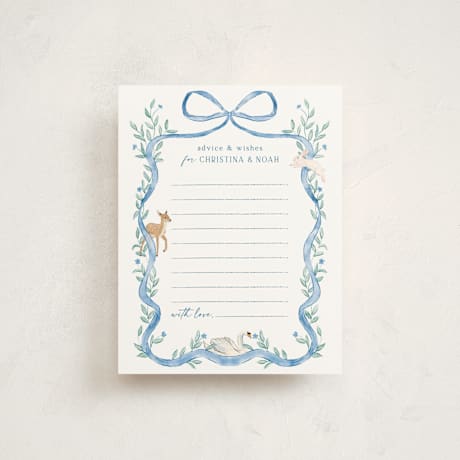 Baby Shower Insert Cards