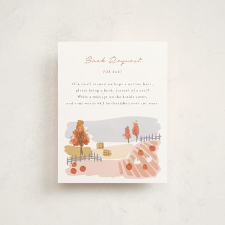 Baby Shower Insert Cards