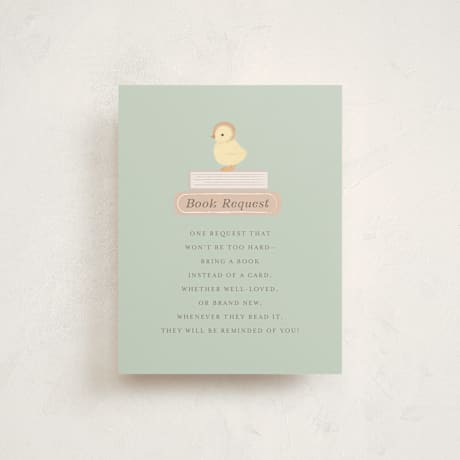 Baby Shower Insert Cards