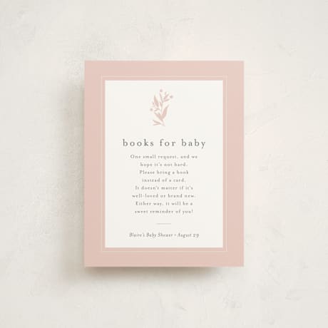 Baby Shower Insert Cards